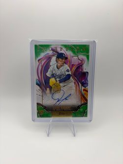 2025 Topps Inception Roki Sasaki On Card Auto 62/75 RC Bookend SP Dodgers