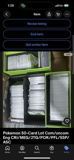 Pokemon 50-Card Lot