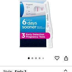 2 Unopened Pregnancy Tests 