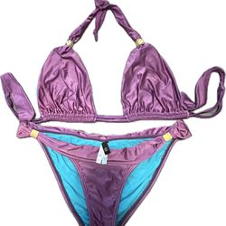 ViX Paula Hermanny Purple Classic Bikini