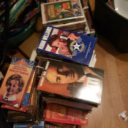 About 100 Vhs For 40 Bucks Come Get Them Before They Are Stored In The Dark !