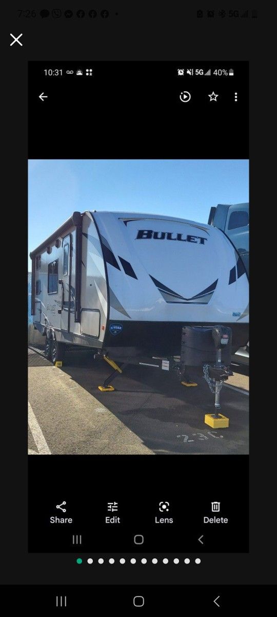 2021 Keystone Bullet Ultra Light Travel Trailer