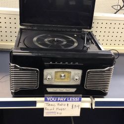 Teac Radio Record Player 