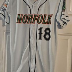 Norfolk Tides Youth Baseball Jersey 
