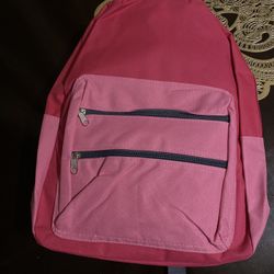 Pink Backpack 