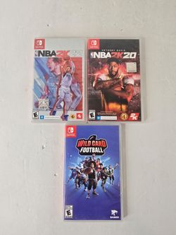 Nintendo Switch Games. See Description For Pricing And Availability