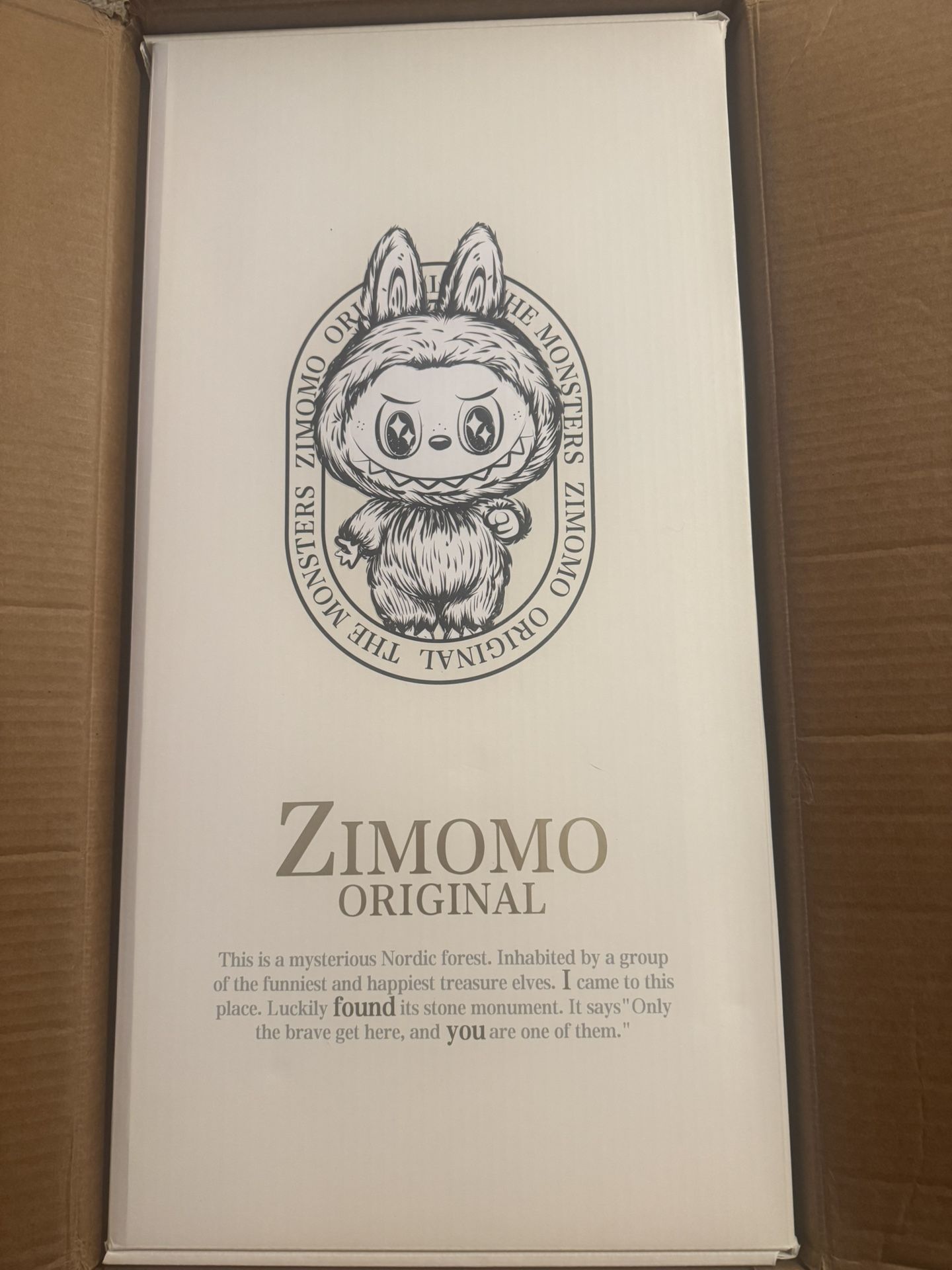 Labubu I Found You Vinyl Face Doll. Authentic