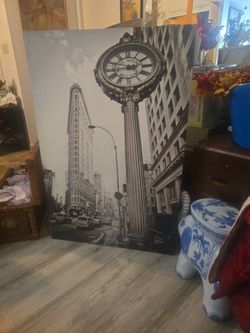 Black & White Canvas  Print