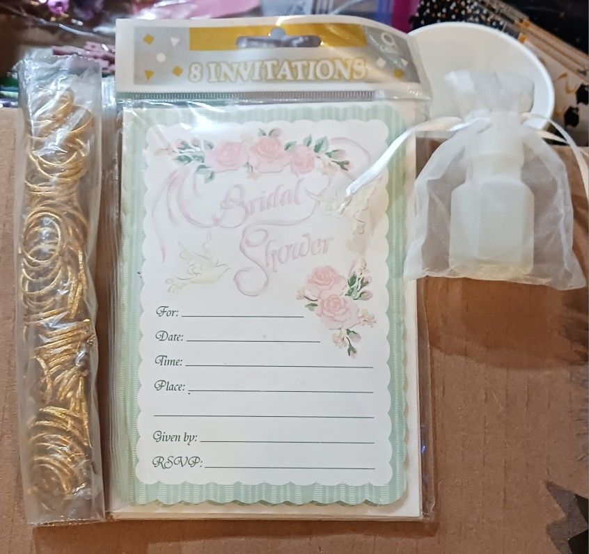 Happy Bday, Baby Shower, Bridal Shower Misc Decorations