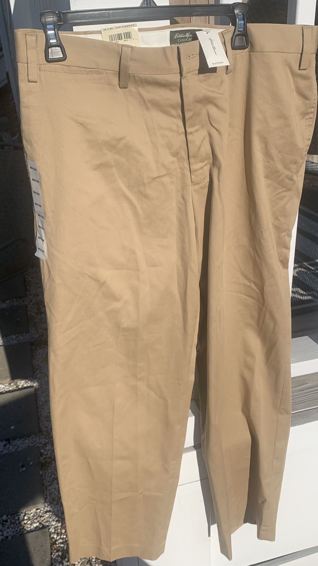 ( NWT) Eddie Bauer Classic Fit Wrinkle & Stain Resistant for Sale in ...