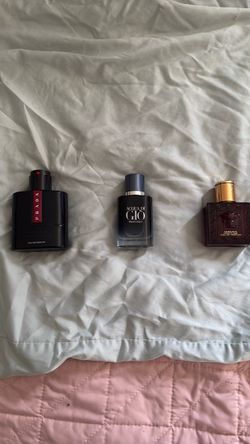 Prada Luna Rosa edp, acqua di go profondo parfum, Versace flame edp