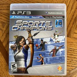 Sports Champion Ps3 Game