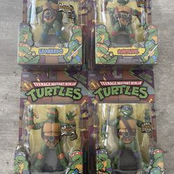 Ninja Turtles TMNT Classic Collection FULL SET Leonardo Raphael Donatello Mikey