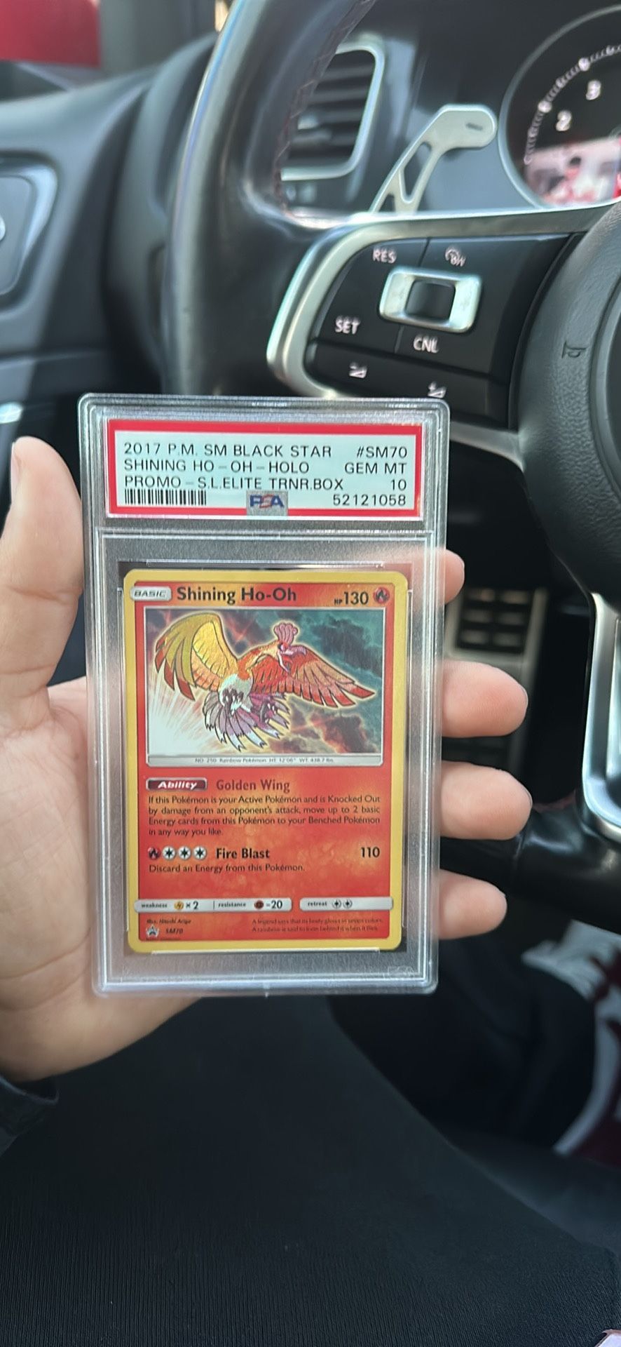 Shining Ho-oh Psa10