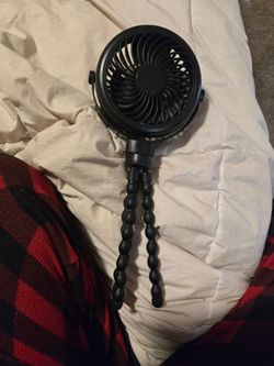 Portable Mini Fan with Flexible Tripod Stand