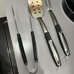 Cuisinart  3 Piece Grilling Tool Set - BBQ Tool Set