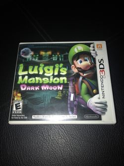 Luigi’s Mansion Dark Moon Nintendo 3ds