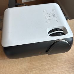 HAPPRUN Native 1080P Bluetooth Projector, Full HD Portable Outdoor Movie Projector