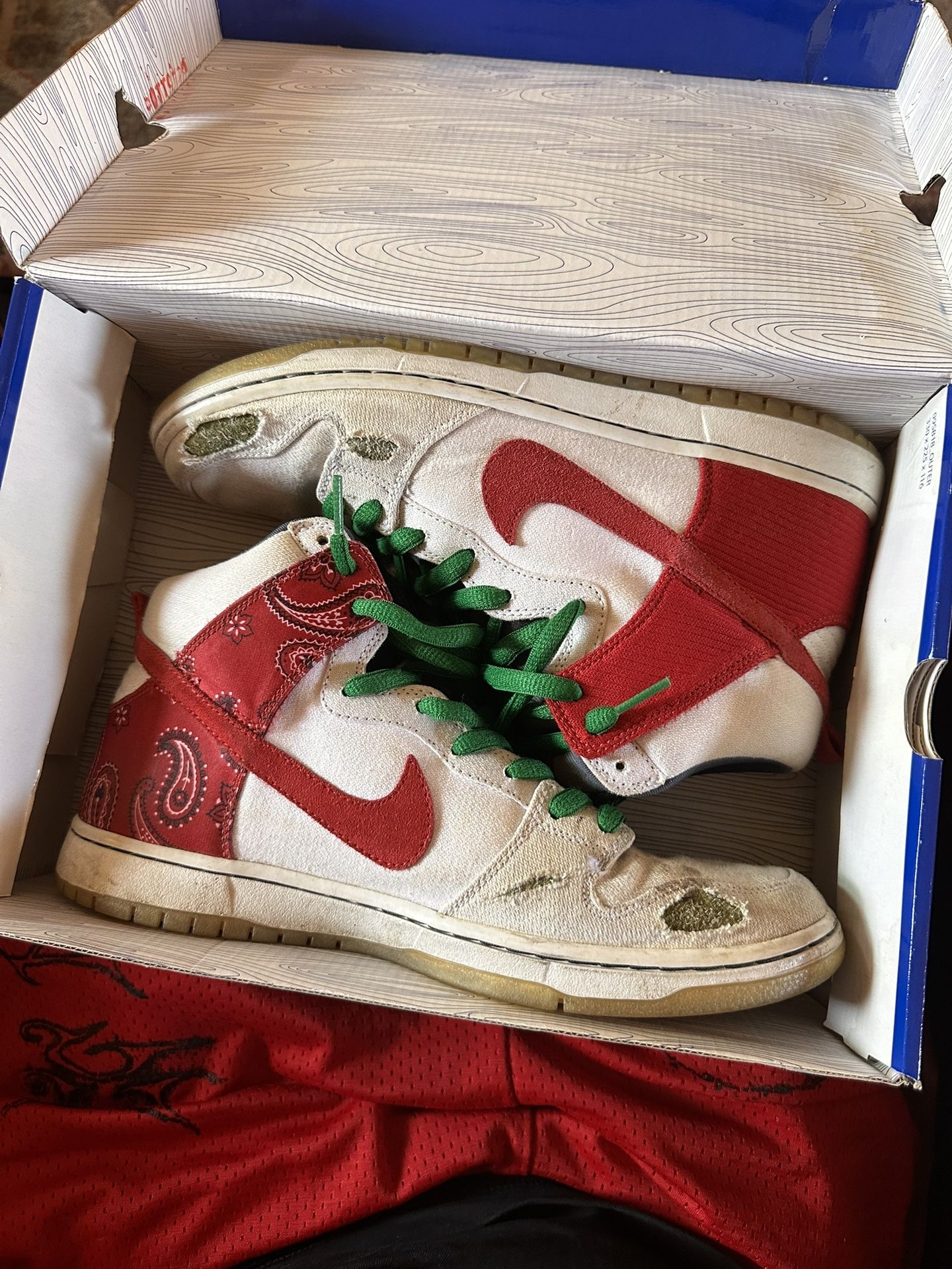 Cheech And Chong Nike SB Dunk High
