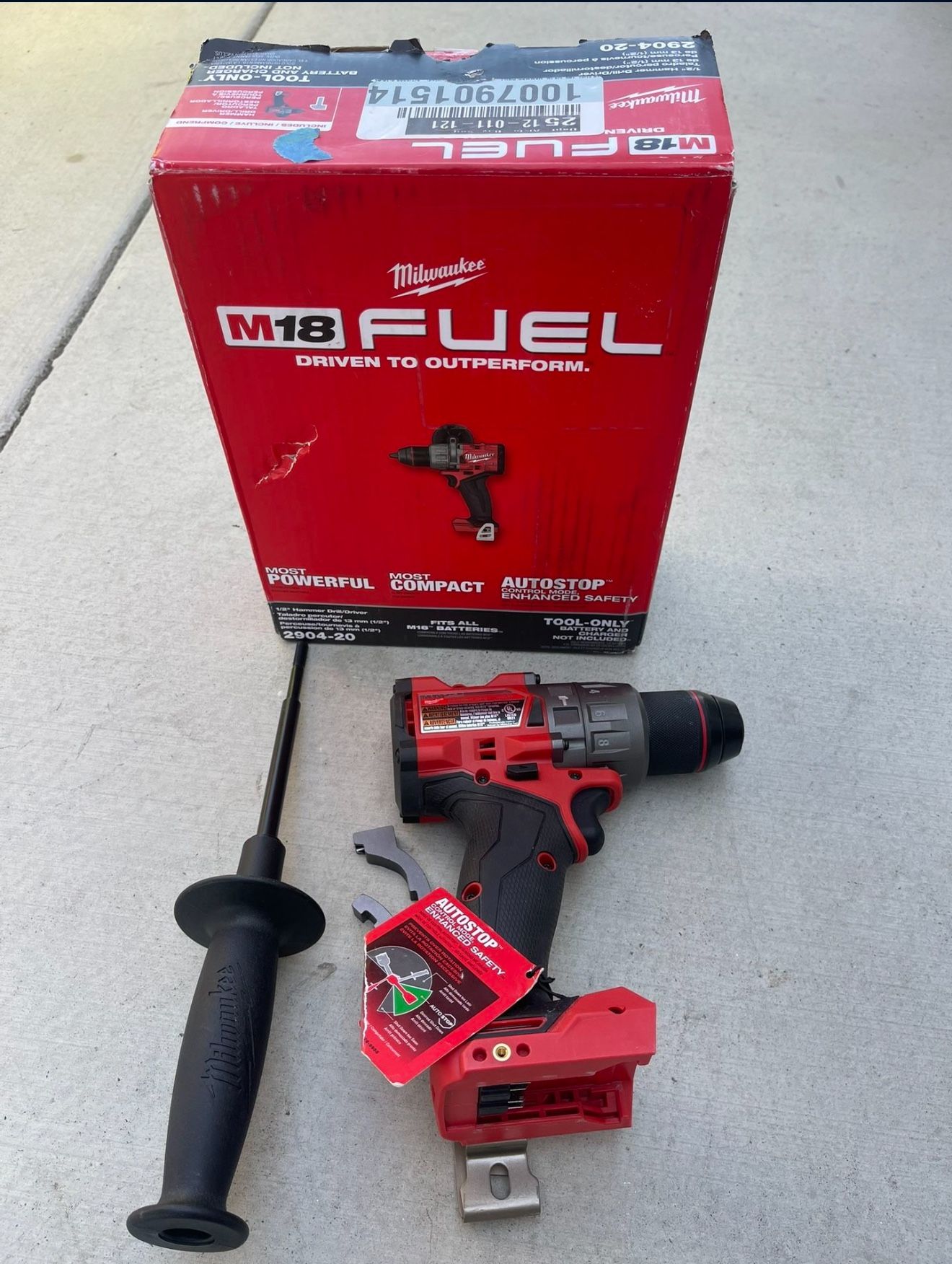 M18 FUEL 18V Lithium-Ion Brushless Cordless 1/2 in. Hammer Drill/Driver (Tool-Only)
