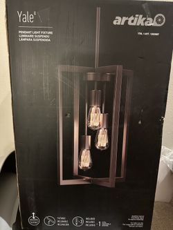 NEW Yale Artika Pendant Light Fixture