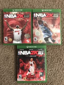 Xbox one NBA games
