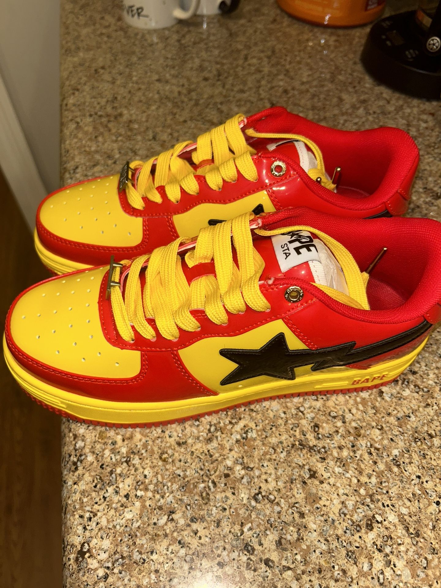 Men's BAPE Marvel x Bapesta 'Iron
