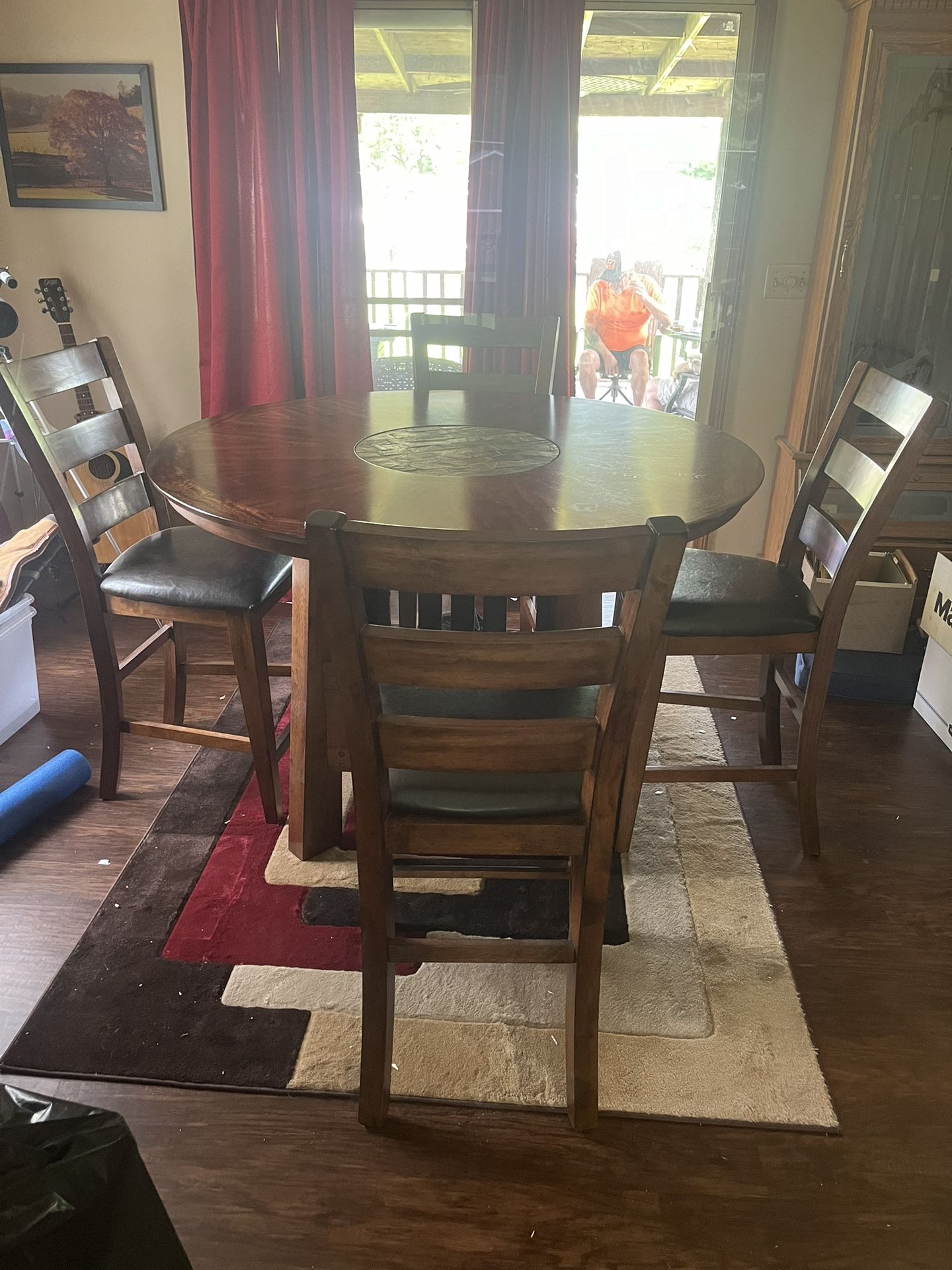Solid Wood Dining Room Table