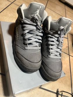 Jordan 5 wolf gray