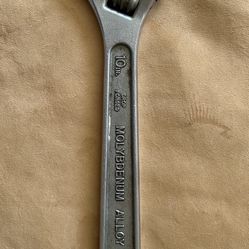 WARDMASTER 10 in. Drop Forged Adjustable Wrench