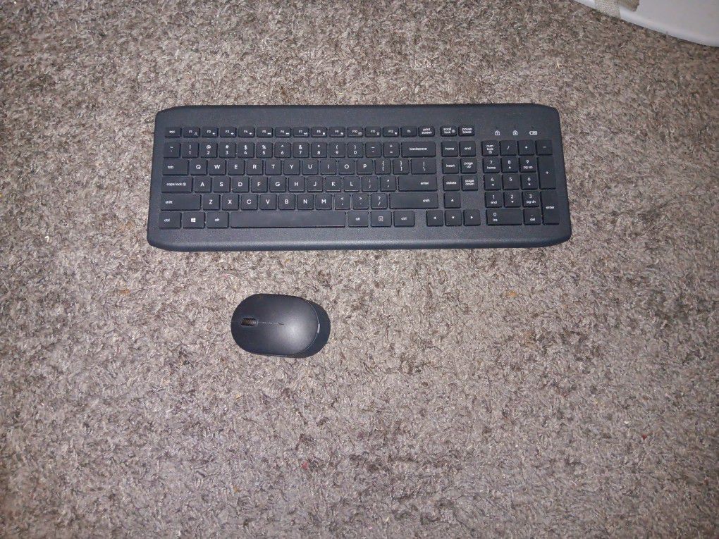 Keyboard And Wireless Mouse