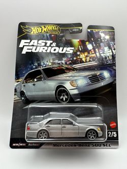 Hot Wheels Fast & Furious Mercedes-Benz 500 SEL