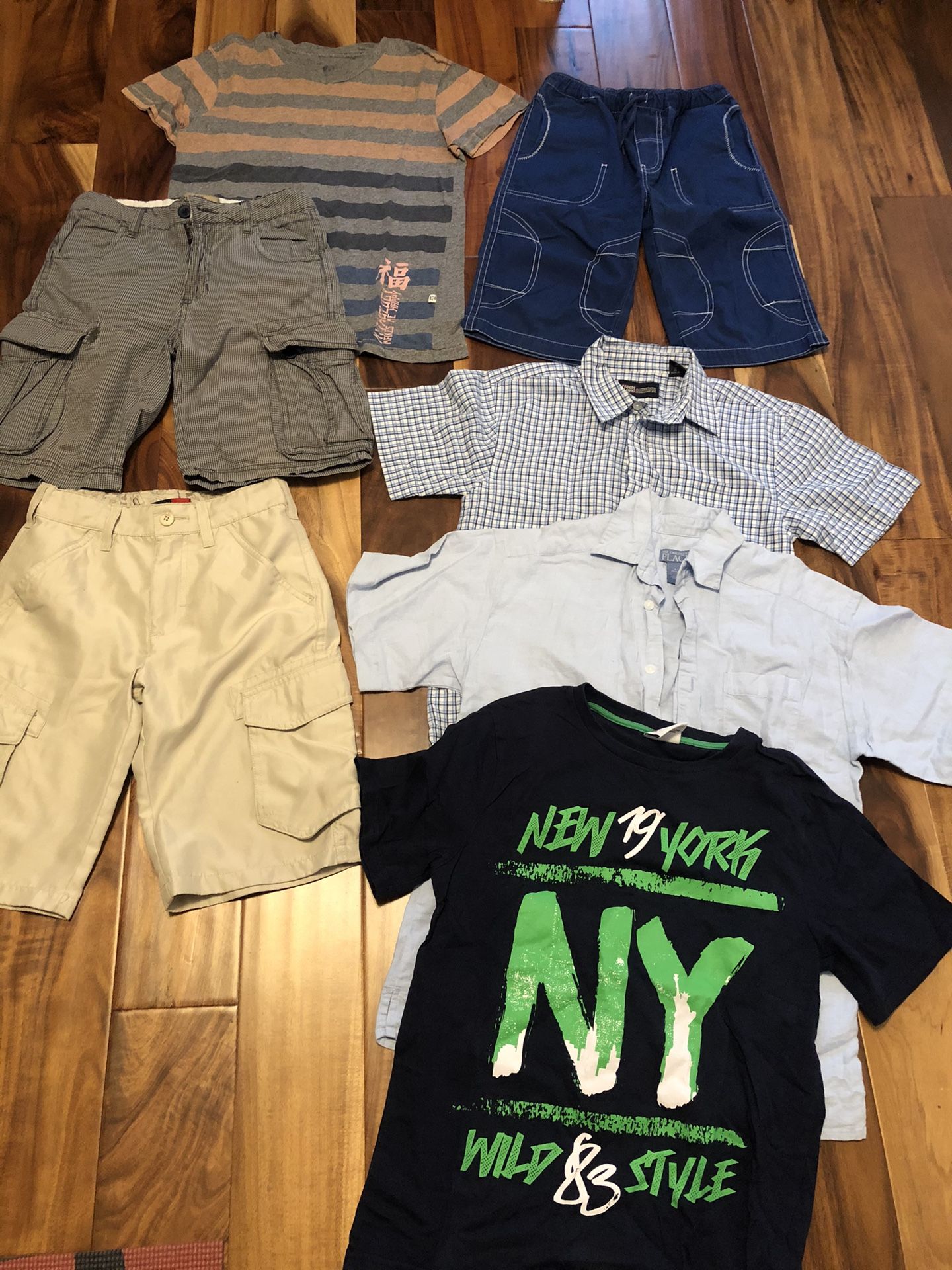 Bundle Of Clothes Size 8 Big Boy 