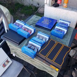 Each one is 1000GB. $180! 2 Controller & 2018 PS4 Slim 1TB. Each $180!. THE EDITION is. $260... Games are Next picture. Trade for Pokémon cards