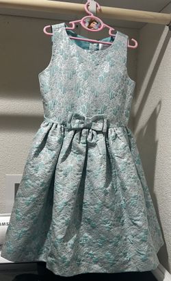 Blue Little Girl Dress