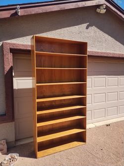 Giant oak bookcase