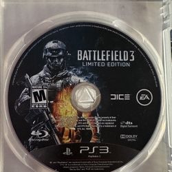 Battlefield 3 limited edition PS3