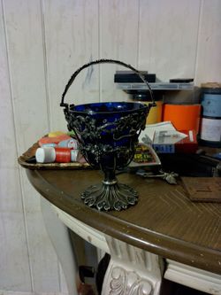 Cobalt Blue Candy Dish