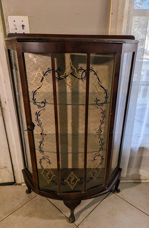 Wooden Display Cabinet 