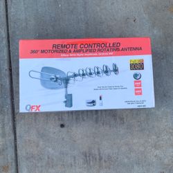 remote controlled 360 motorized & amplified rotating antenna