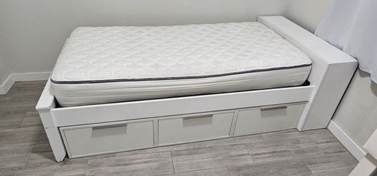 Cama Twin + Colchón