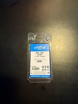 Crucial DDR5 32gb SODIMM RAM