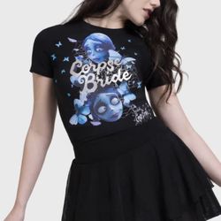 Goth / Alt Cropped T-Shirt