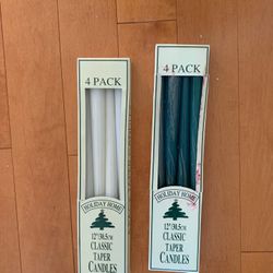 Candles- Two 4-Packs