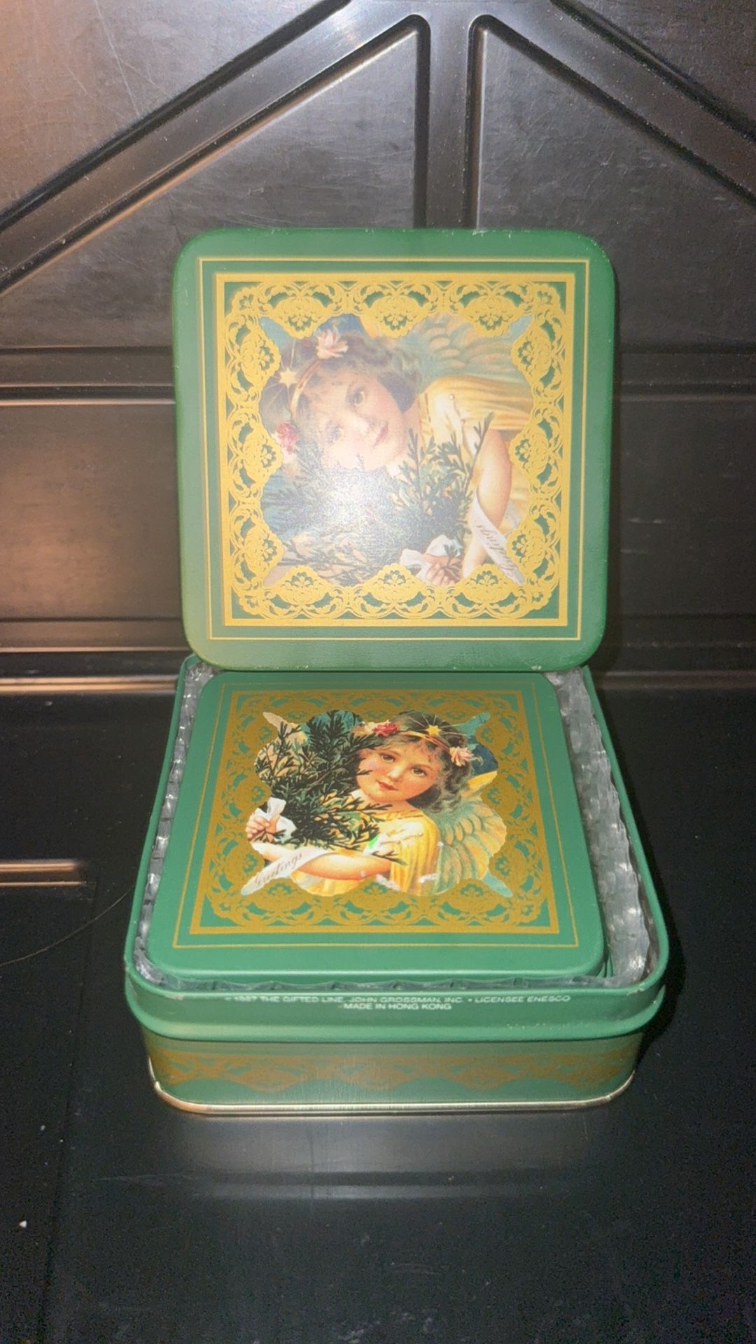 Vintage Enesco Set Drink Holders