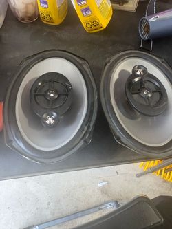 Pair of car speakers