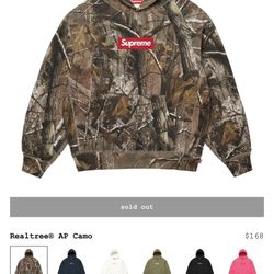 Supreme Realtree Box logo Hoodie 