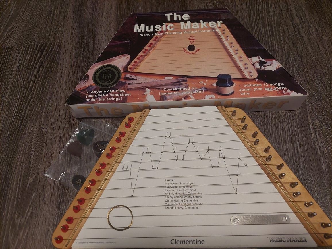 The Music Maker Lap Harp