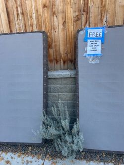 Free King Hollywood Bed Frame and Box Spring