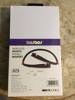 Wireless headset by bosbos